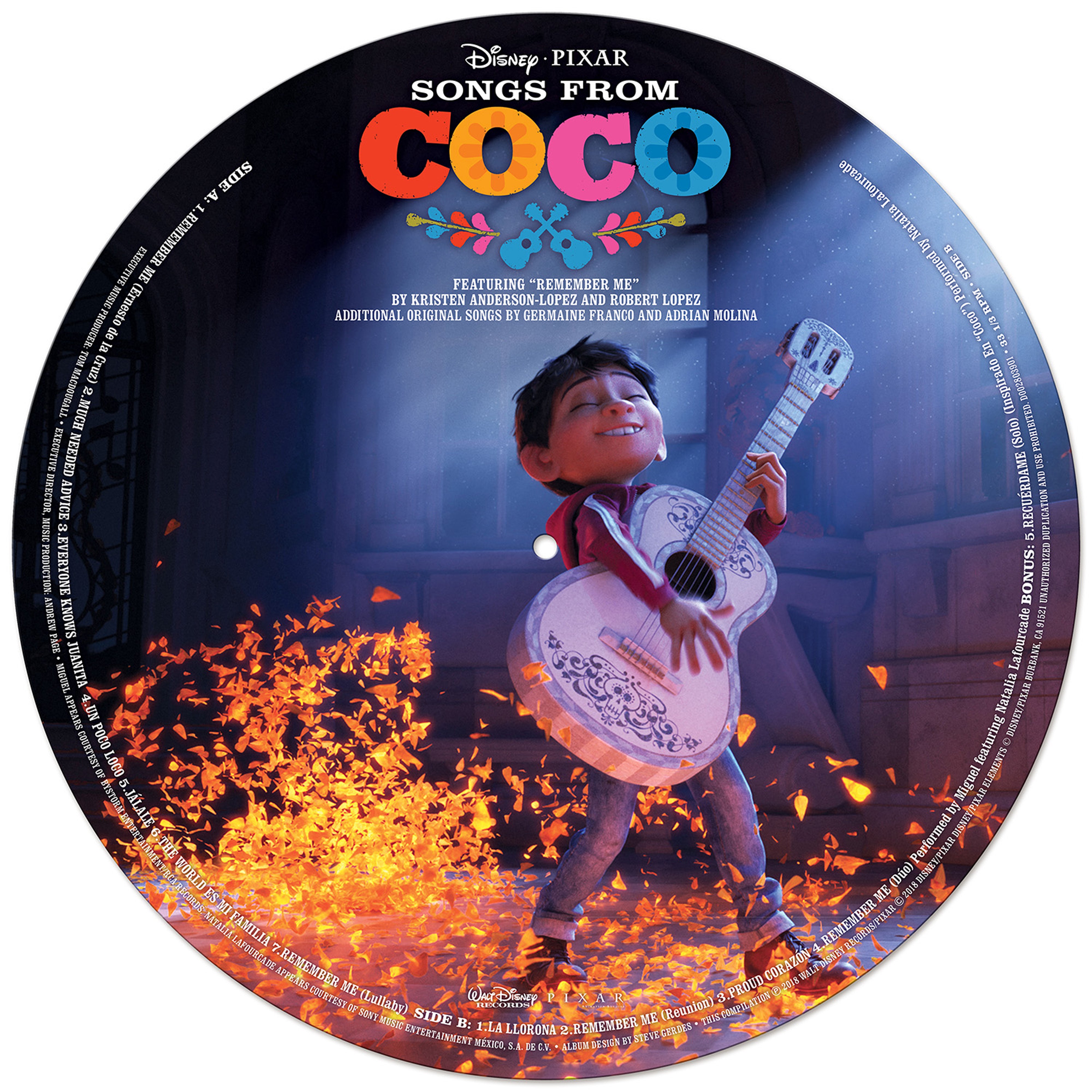 ソングス・フロム・リメンバー・ミー【輸入盤】【アナログ】【ピクチャー・ディスク】