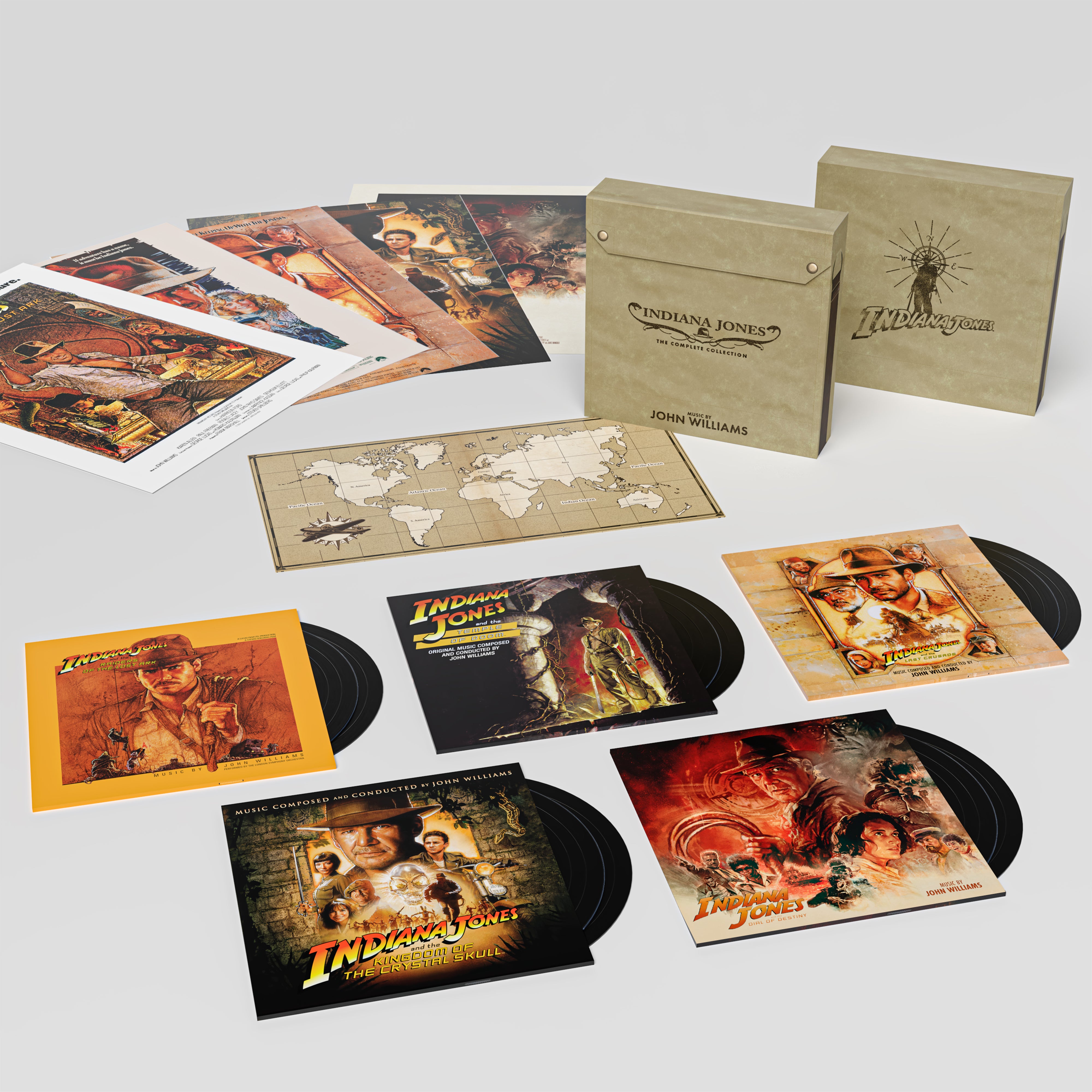 インディ・ジョーンズ　レコード・コレクション完全版【輸入盤】【アナログ】