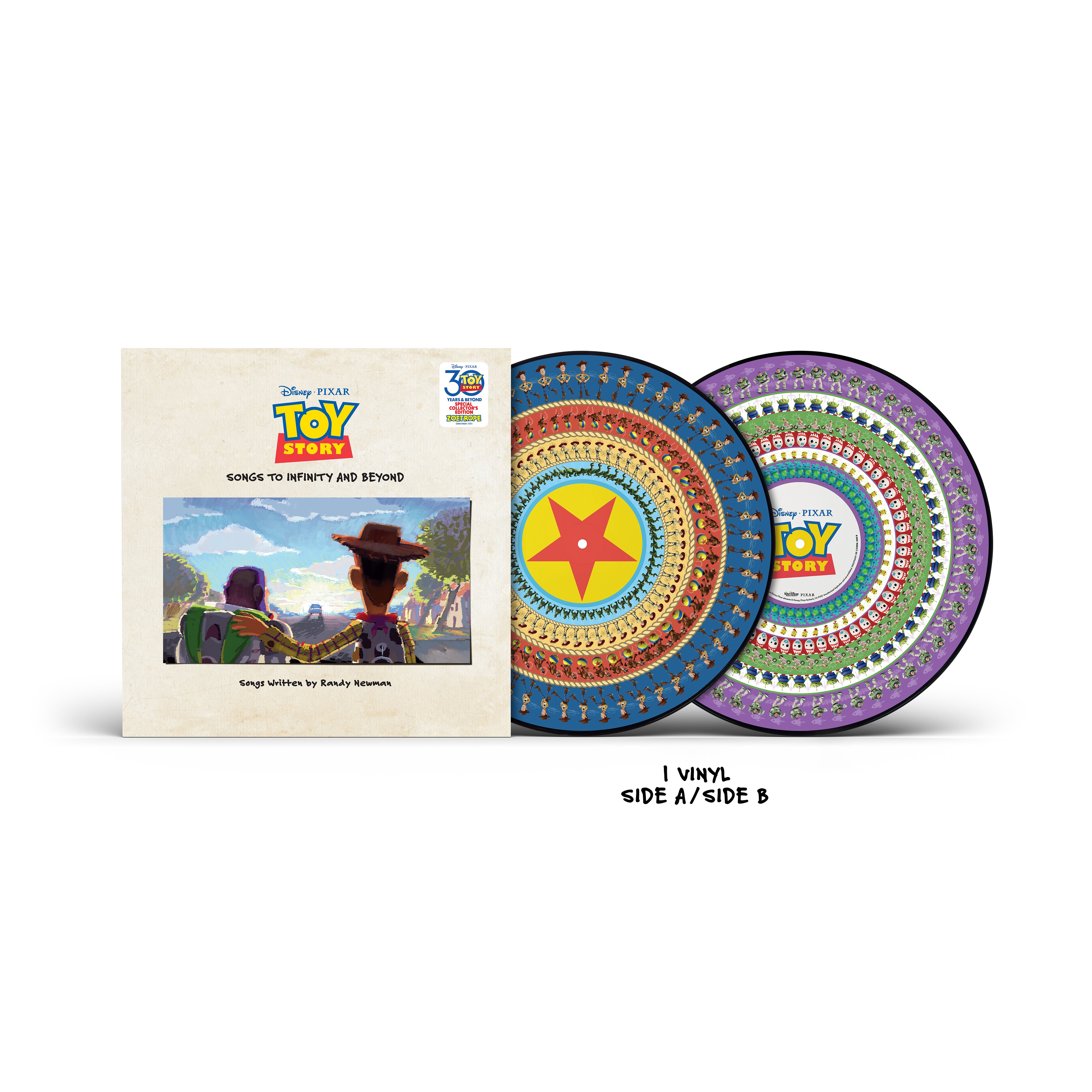 Toy Story: Songs to Infinity and Beyond【輸入盤】【アナログ】【ゾートロープ仕様】