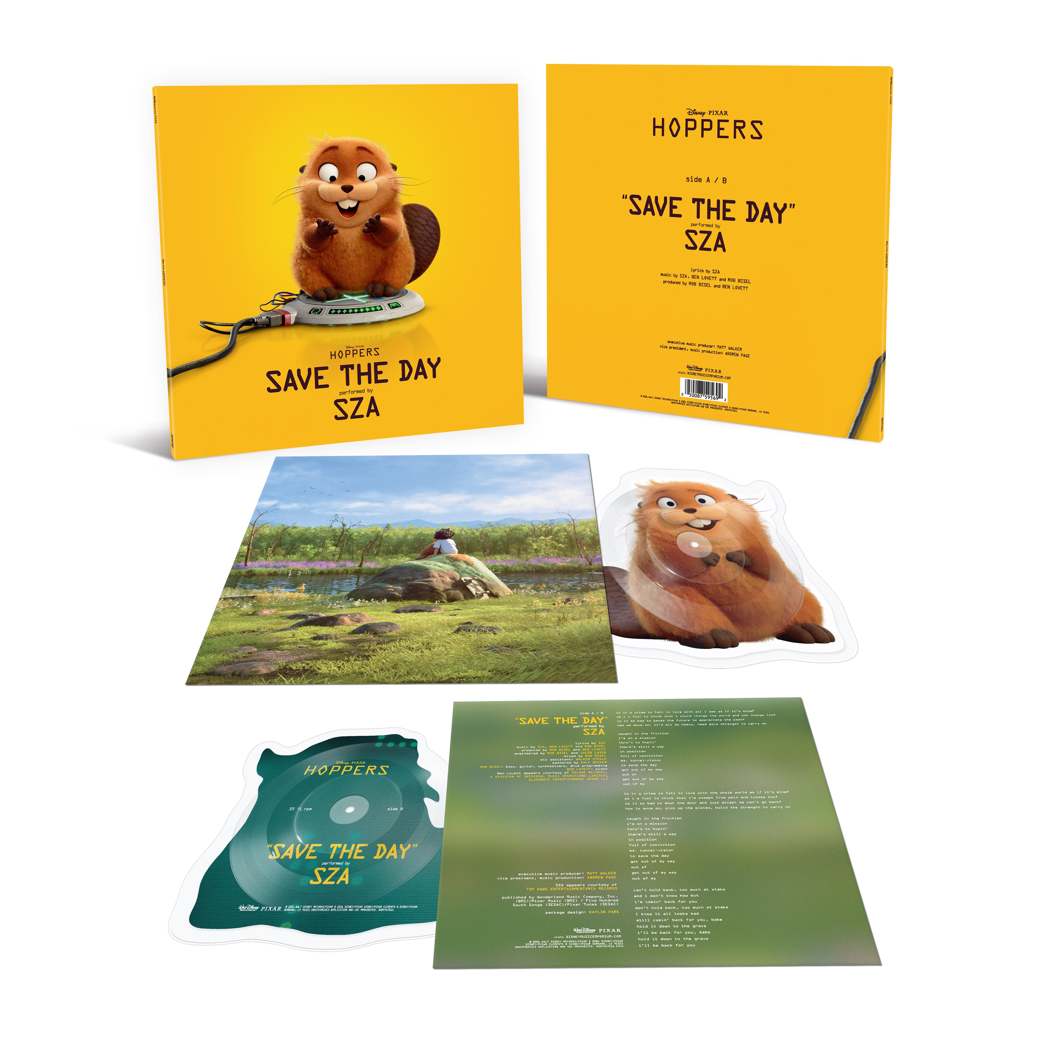 私がビーバーになる時【オリジナルグッズ抽選対象】【輸入盤】【アナログ】【ダイカット・ピクチャー・ディスク】