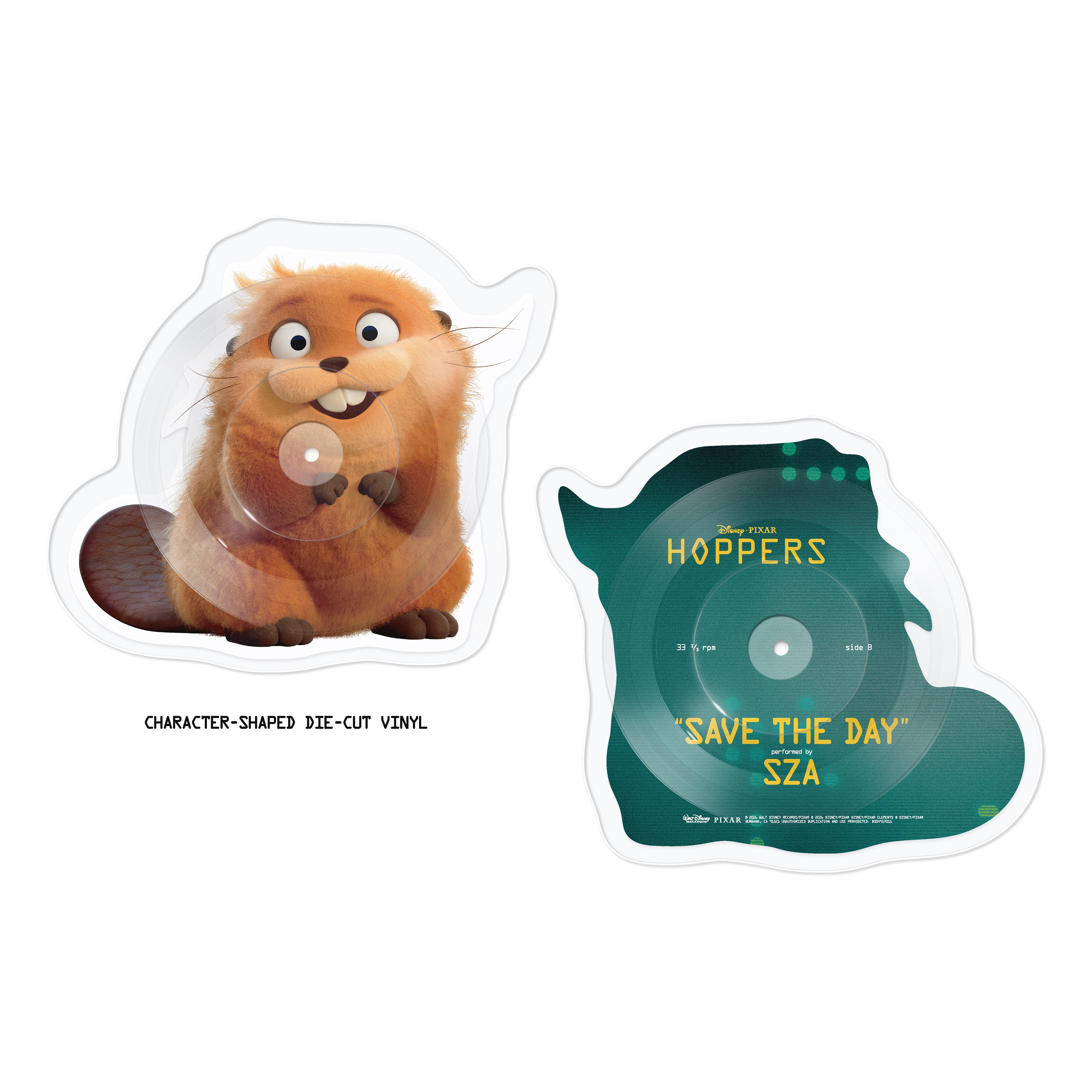 私がビーバーになる時【オリジナルグッズ抽選対象】【輸入盤】【アナログ】【ダイカット・ピクチャー・ディスク】