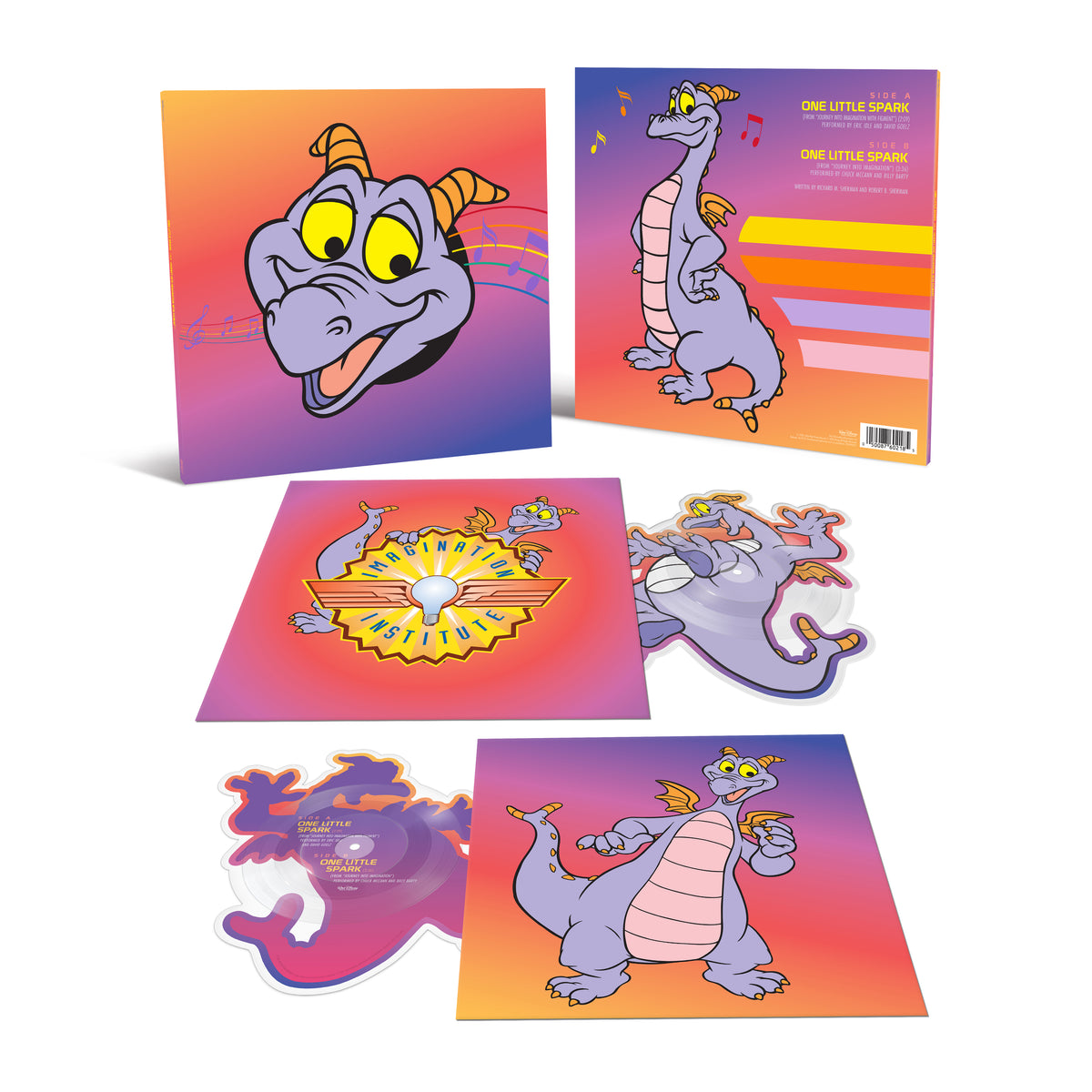 “One Little Spark” (From “Journey Into Imagination with Figment”)【輸入盤】【アナログ】【ダイカット・ピクチャー・ディスク】