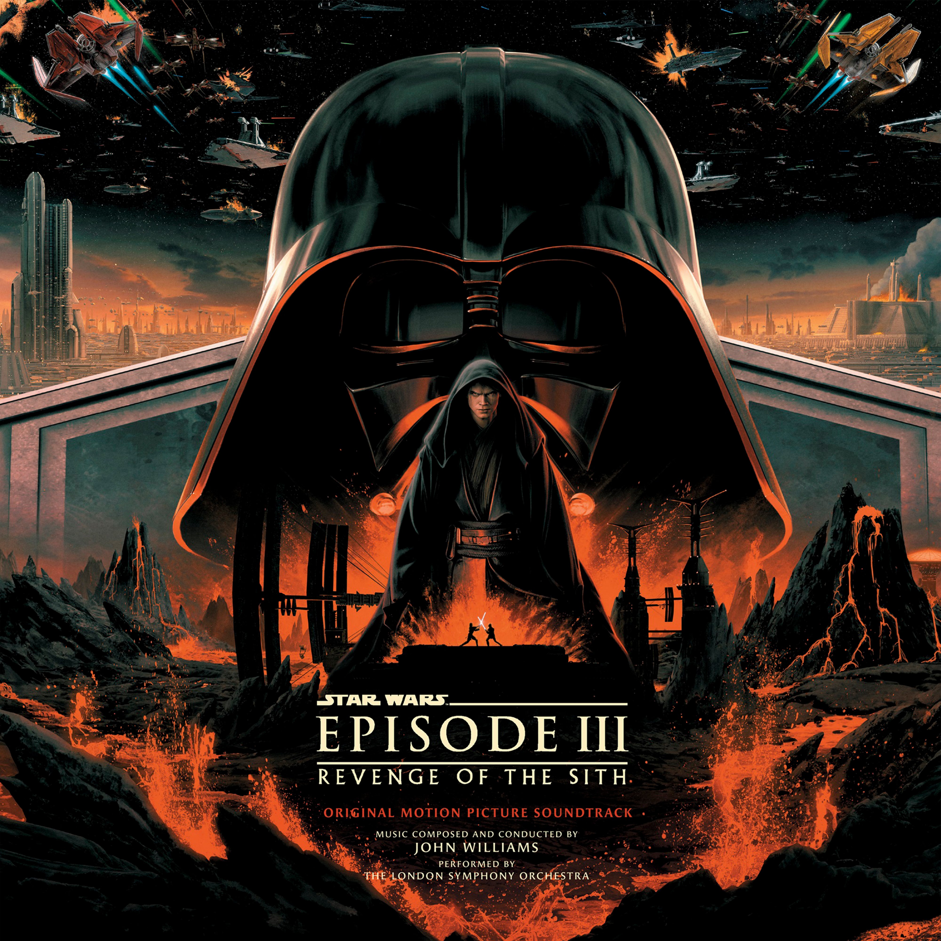 ジョン・ウィリアムズ / スター・ウォーズ エピソード3／シスの復讐（オリジナル・サウンドトラック）【帯付き直輸入盤仕様】【完全生産限定盤】【アナログ】
